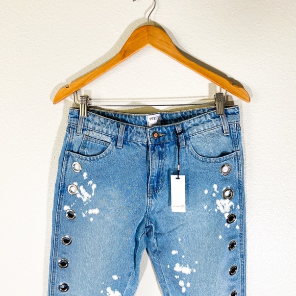 Splattered Paint jeans NWT - Picture 3 of 7